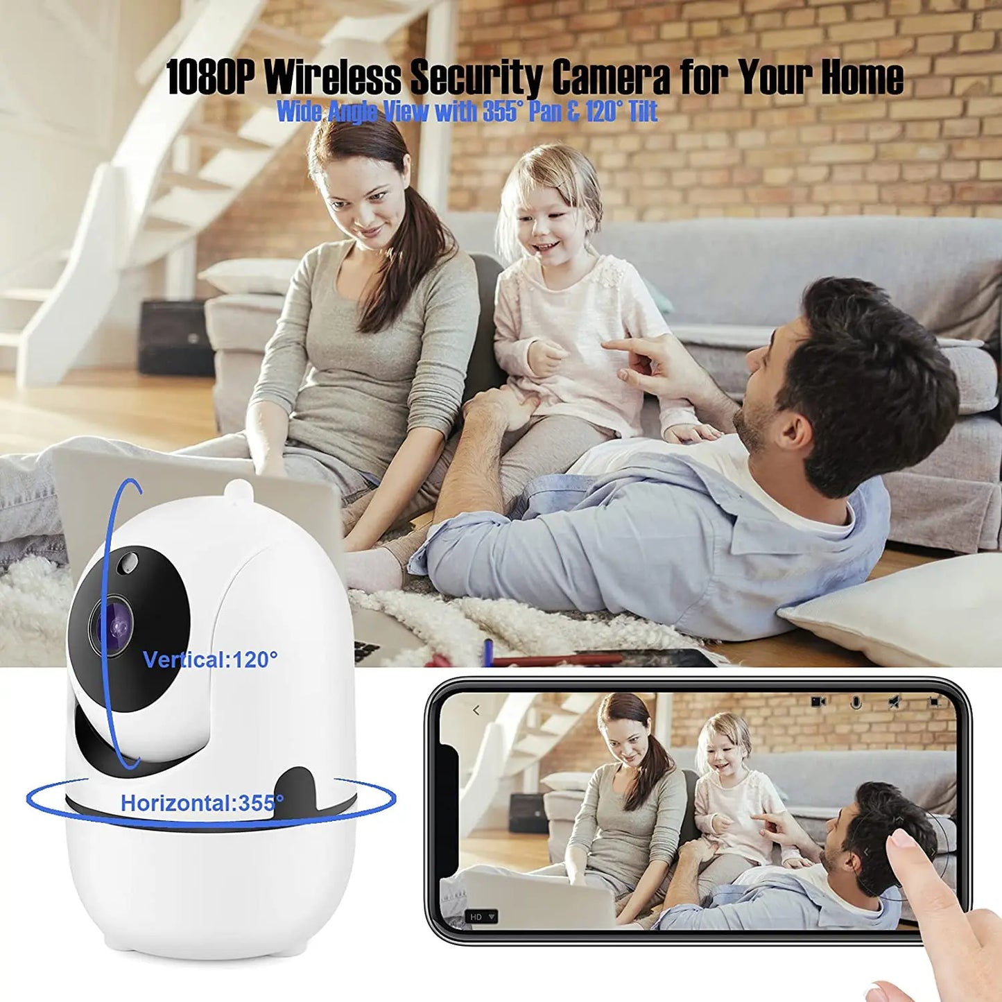 Mini Pet Video Surveillance Camera