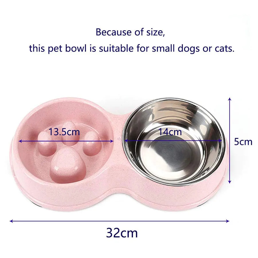 2 In 1 Dog Bowls