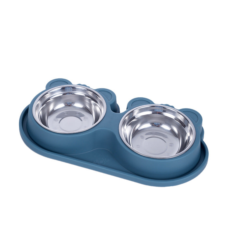 Double Pet Bowls