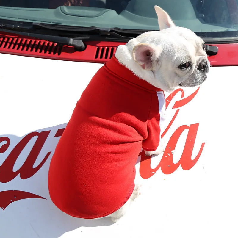 Baseball Jacket For (Small/Medium) Dogs