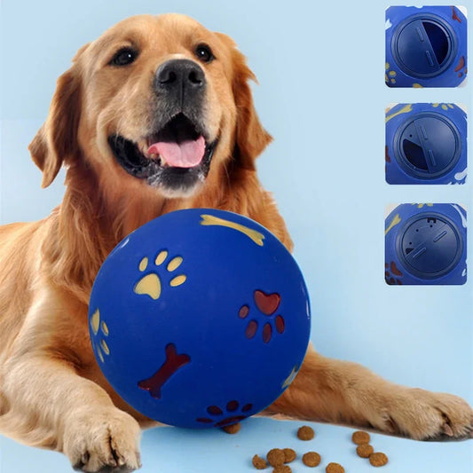 Dog Rubber Ball Chew Dispenser